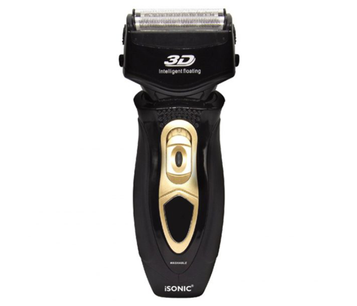 Isonic iH 845 Rechargeable And Washable Men Shaver - Black 1 in UAE