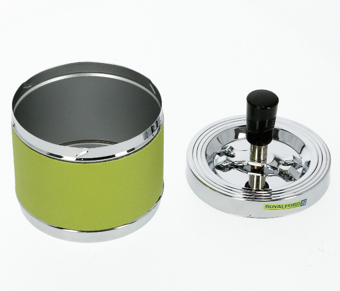 Royalford RF5237 Metal Ashtray - Green 3 in UAE