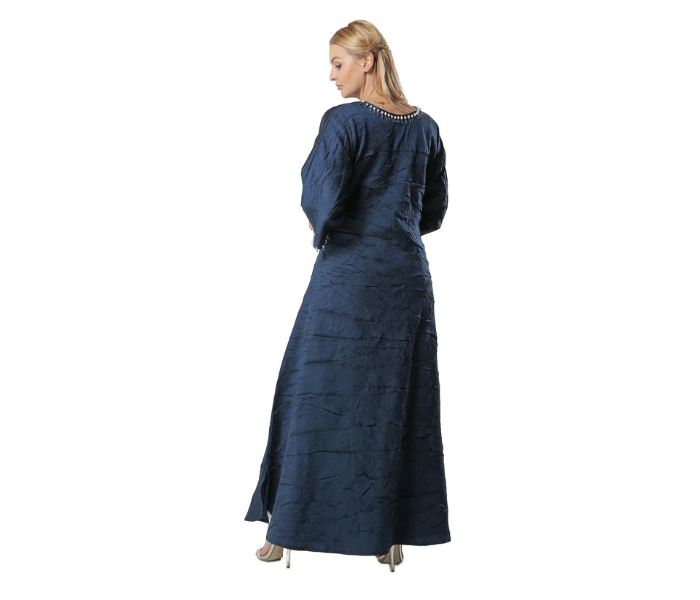 Moistreet Medium Navy Kaftan 4 in UAE