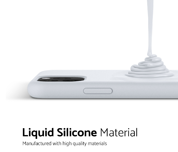 IQ Silicone Case Protector for Apple iPhone 11 Pro Max - Ceramic White 5 in UAE
