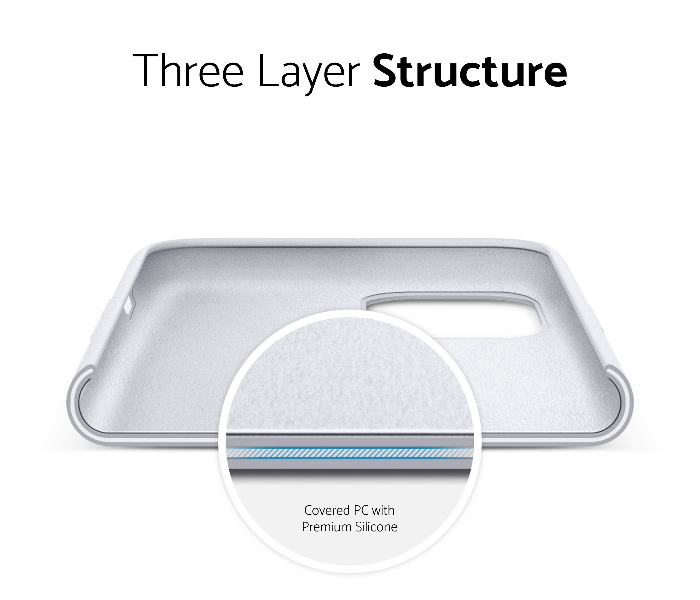 IQ Silicone Case Protector for Apple iPhone 11 - Ceramic White 3 in UAE