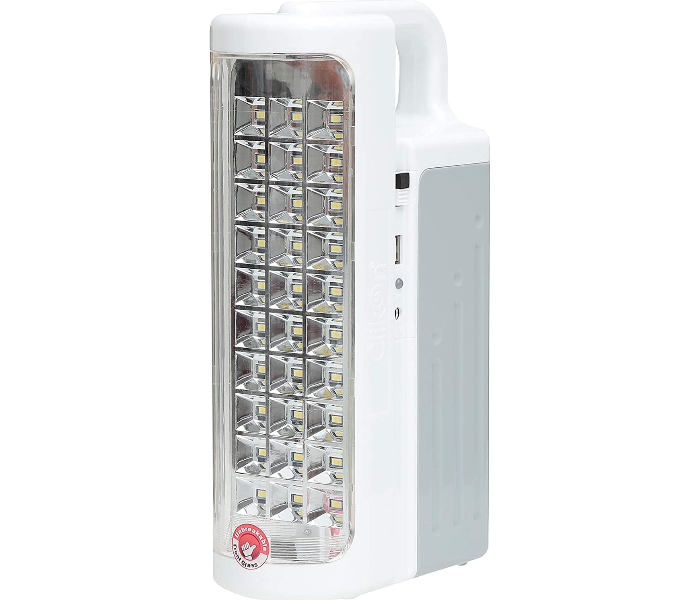 Clikon CK5060 Led Emergency Lantern - White and Grey 1 in UAE