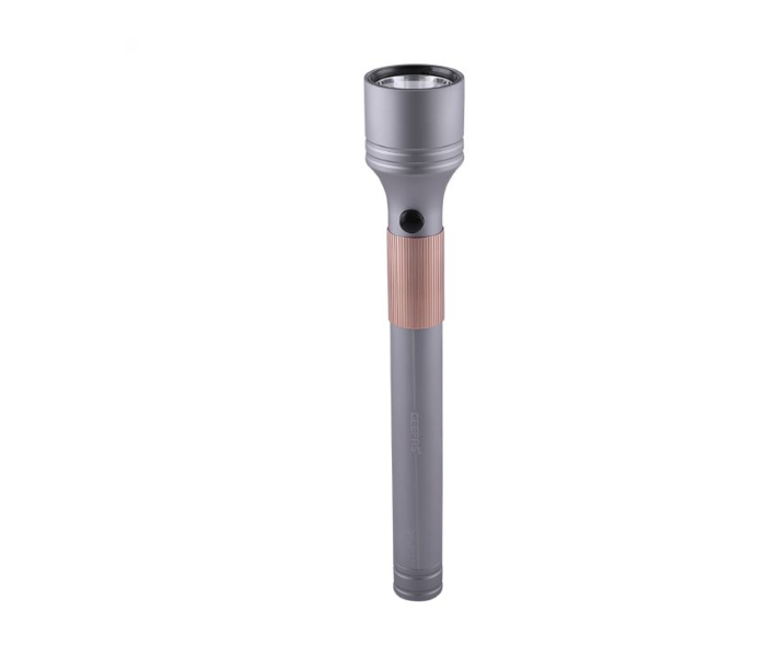 Geepas GFL51077 2 Pieces 3000mAh Rechargeable LED Flashlight - Silver 2 in UAE