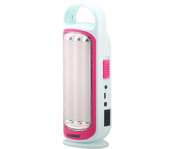 Olsenmark OME2702 42 Piece Rechargeable LED Lantern - Pink 1 in OMAN