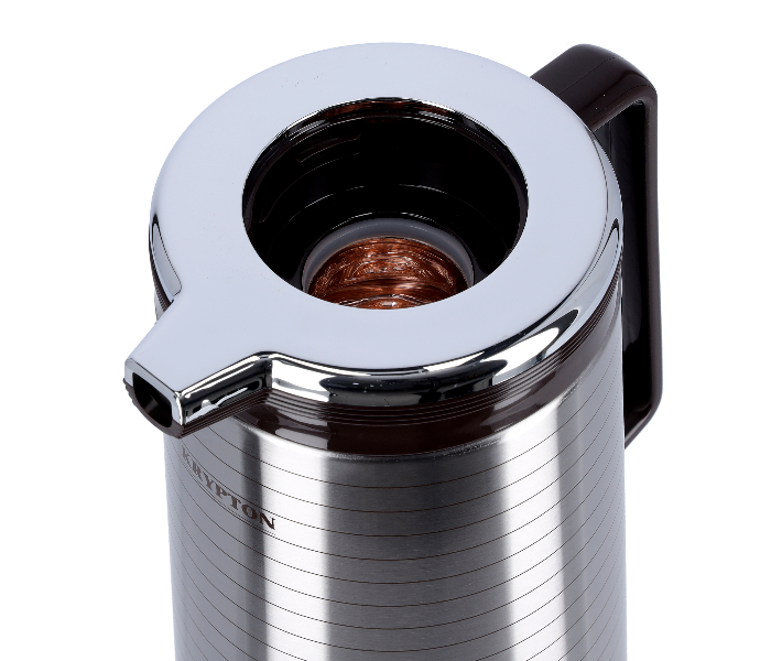 Krypton KNVF6070 1.9 Liter Stainless Steel Double Glass Liner Vacuum Flask 3 in UAE