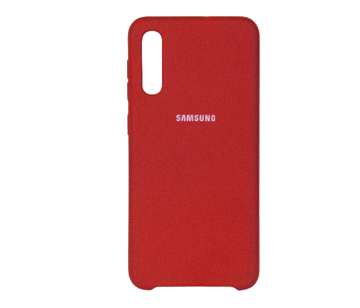 IQ Silicone Case Protector for Samsung A50 - Cardinal Red 1 in UAE