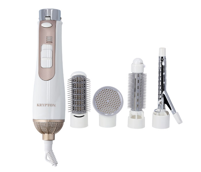 Krypton KNH6052 5 in 1 Hair Styler - White 1 in UAE