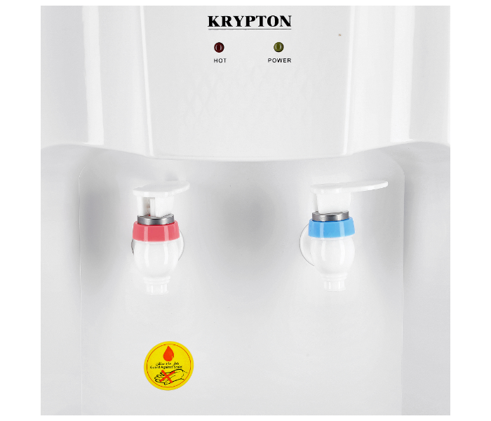 Krypton KNWD6094 Hot and Normal Table Top Water Dispenser - White 3 in UAE