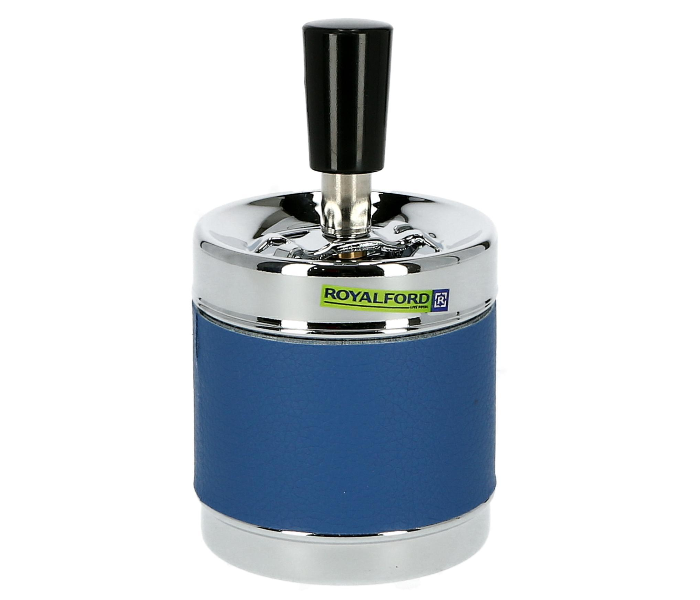 Royalford RF5236 Metal Ashtray - Blue 1 in UAE