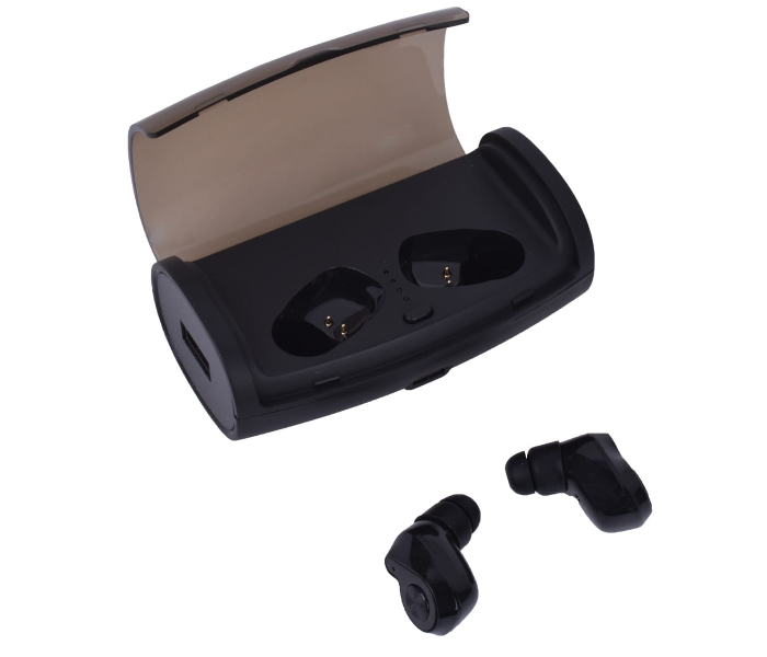 Zoom HT-S10 Plus EarBuds with 1200 mah Power Bank - Black 1 in UAE