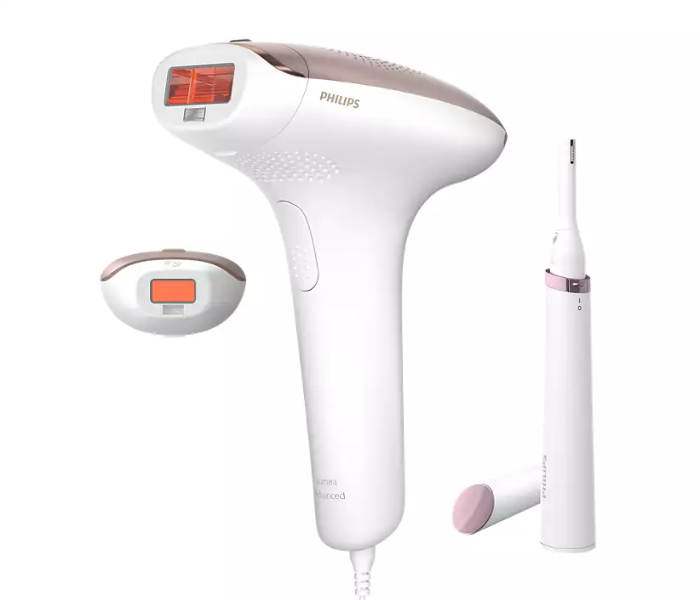 Philips BRI921/60 Lumea Advanced IPL Hair Removal Device For Body And Face - White 1 in UAE