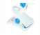 Krypton KNF6035 8-inch Oscillating Plastic Table Fan - White & Blue 3 in UAE