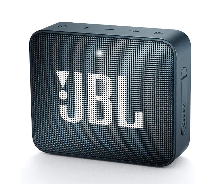 JBL GO 2 Rechargeable Waterproof Bluetooth Speaker -Navy Blue 1 in UAE