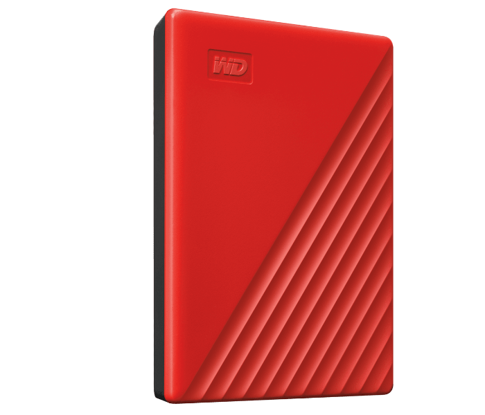 Western Digital My Passport 4TB External Hard Disk - Red 3 in OMAN