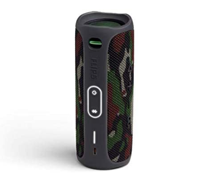 JBL Flip 5 Portable Waterproof Bluetooth Speaker - Army Green 2 in UAE