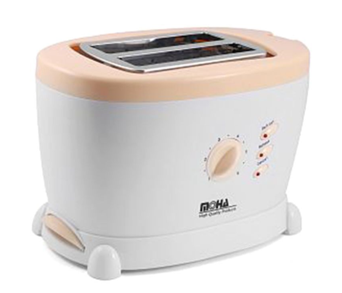 Cyber 77-TS003 2-Slice Moha Steel Toaster -White and Cream 2 in UAE