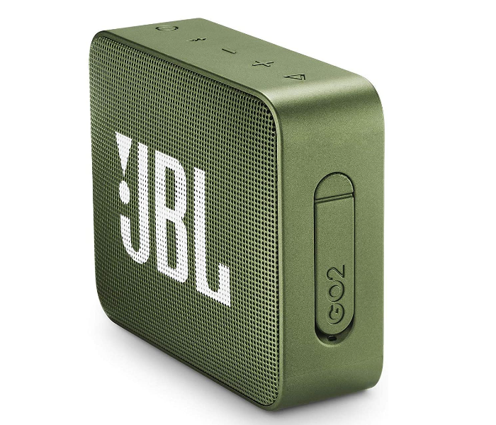 JBL GO 2 Rechargeable Waterproof Bluetooth Speaker - Green 3 in UAE