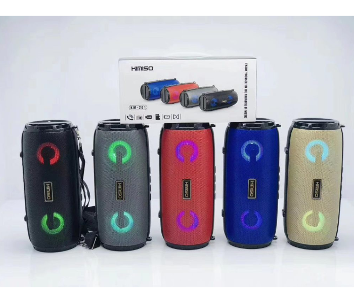 KIMISO KM-201 Portable Rechargable Wireless Speaker 2 in UAE