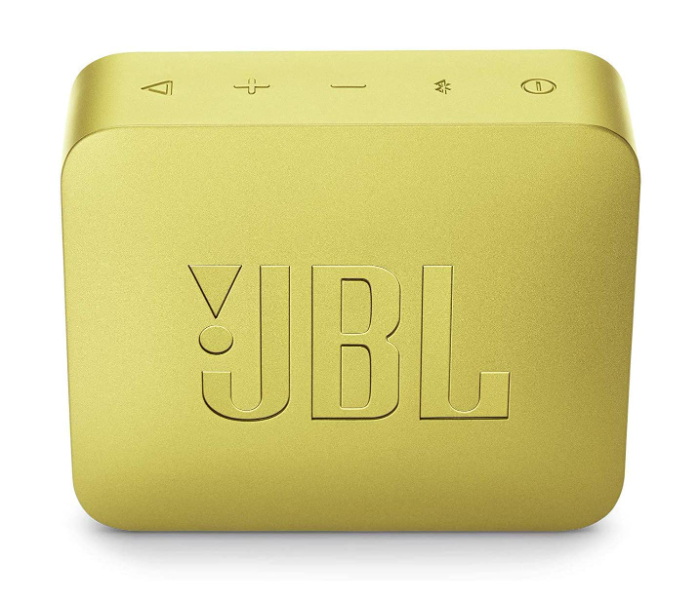 JBL GO 2 Rechargeable Waterproof Bluetooth Speaker - Yellow 2 in UAE
