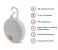 JBL Clip 3 Ultra-Portable Bluetooth Speaker - White 2 in UAE