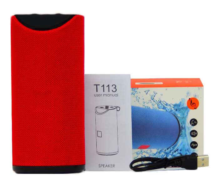 JVL JVLRD Bluetooth Speaker - Red 3 in UAE