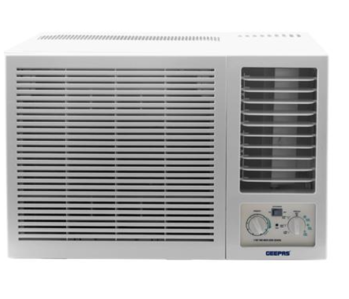Geepas GACW1878TCU 1.5 Ton Window Type Air Conditioner - White 2 in UAE