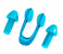 Bestway 26032 Hydro Swim Nose Clip and Ear Plug Set - Blue 1 in UAE