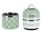 Royalford RF9298 930ml Round Lunch Box - White & Mint Green 6 in UAE