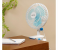 Krypton KNF6035 8-inch Oscillating Plastic Table Fan - White & Blue 5 in UAE