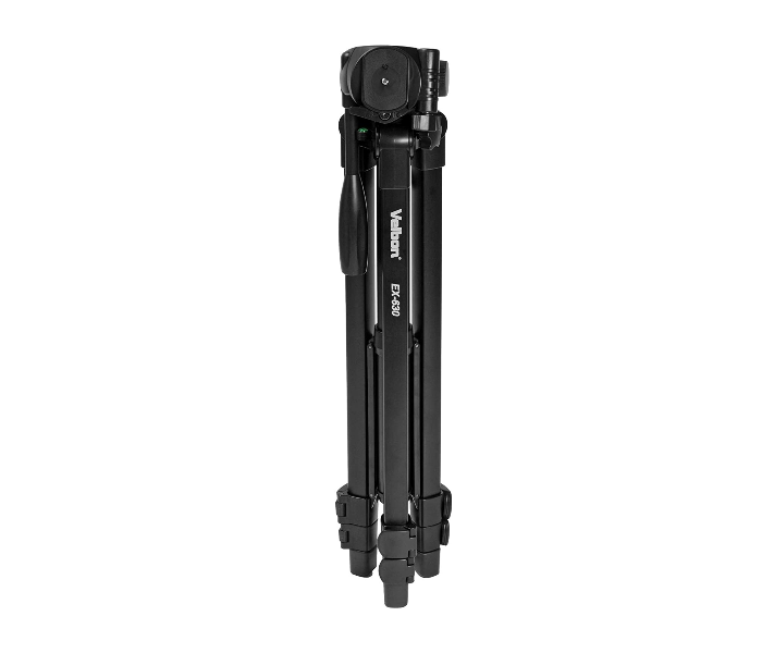 Velbon EX-630 Tripod For DSLR And Camcorder Camera - Black 2 in UAE