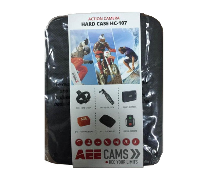 AEE AHC107HCS Small Hard Case - Black 1 in UAE
