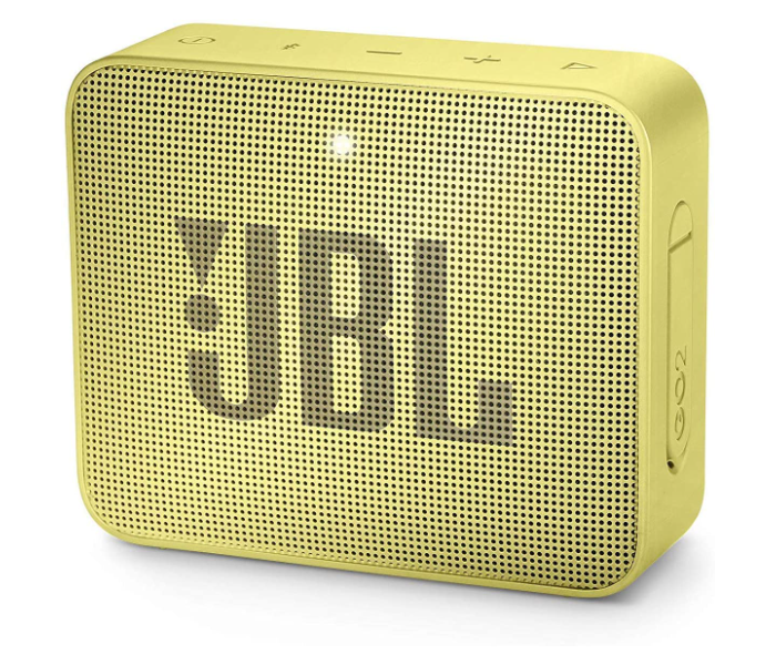 JBL GO 2 Rechargeable Waterproof Bluetooth Speaker - Yellow 1 in UAE