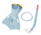 Bestway 25018 Hydro Splash Flapper Snorkel Set - Blue 1 in UAE