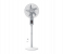 Crownline RF140 5 Blade Rechargeable Stand Fan - Grey 1 in UAE
