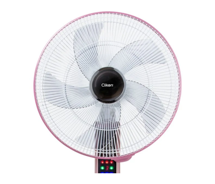 Clikon CK2816 Stand Fan With Remote Control - White 3 in OMAN