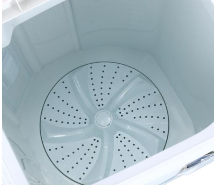Krypton KNSWM6124 7.5 Kg Semi Automatic Washing Machine - White 3 in OMAN
