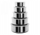 5 Pcs Set Stainless Steel Storage Bowls 1 in UAE