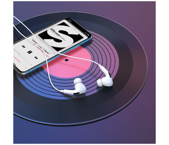 Pro Wired Earphone with Mic - White 2 in KSA