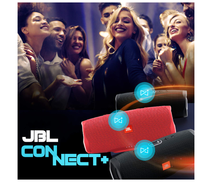 JBL Charge 4 Portable Waterproof Bluetooth Speaker - Black 6 in UAE
