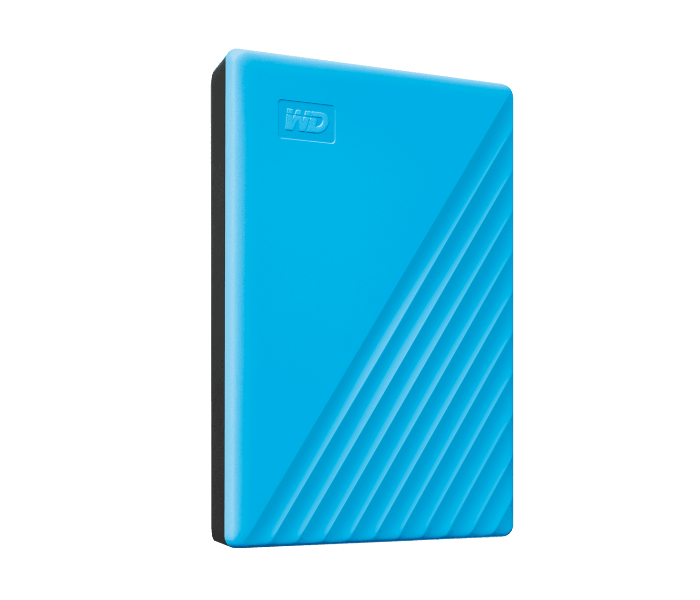 Western Digital My Passport 4TB External Hard Disk - Blue 3 in OMAN