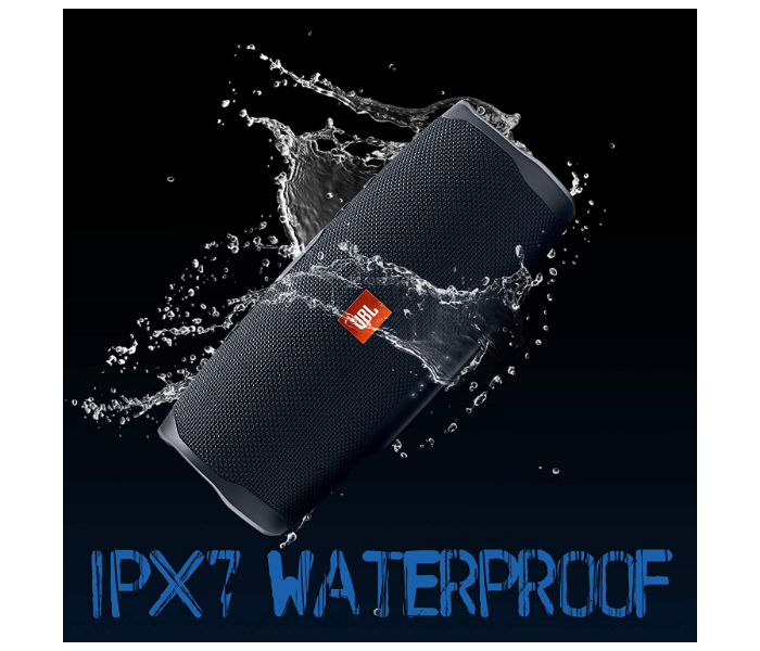 JBL Charge 4 Portable Waterproof Bluetooth Speaker - Black 4 in UAE