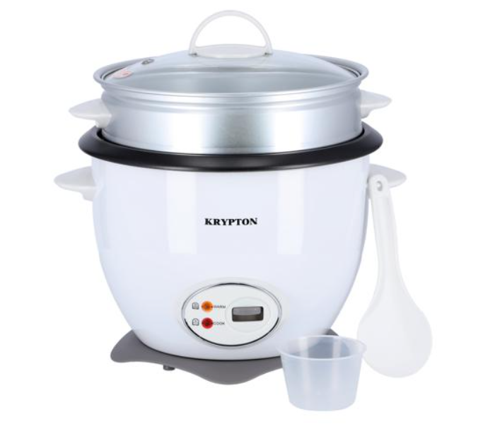 Krypton KNRC5283 Electric Rice Cooker - White 1 in KSA
