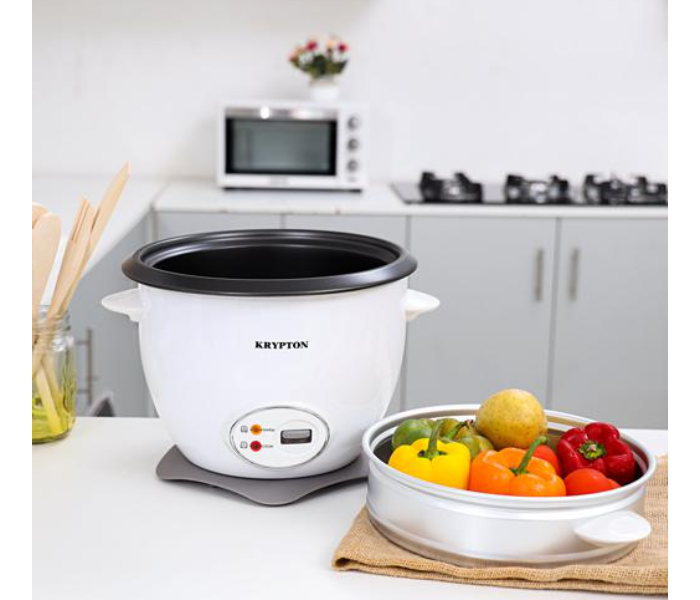 Krypton KNRC5283 Electric Rice Cooker - White 5 in KSA