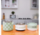 Royalford RF9298 930ml Round Lunch Box - White & Mint Green 11 in UAE