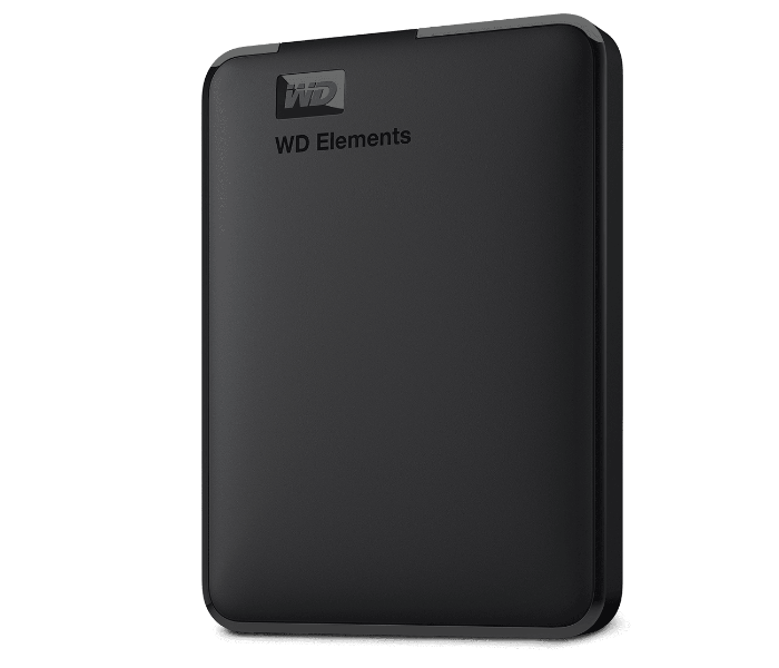 Western Digital WD Elements Portable 4TB External Hard Disk - Black 2 in OMAN