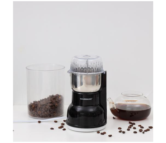 Olsenmark OMCG2423 Coffee Grinder Black 4 in UAE