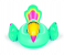 Bestway 41126 Tipsy Toucan Ride On - Green 3 in UAE