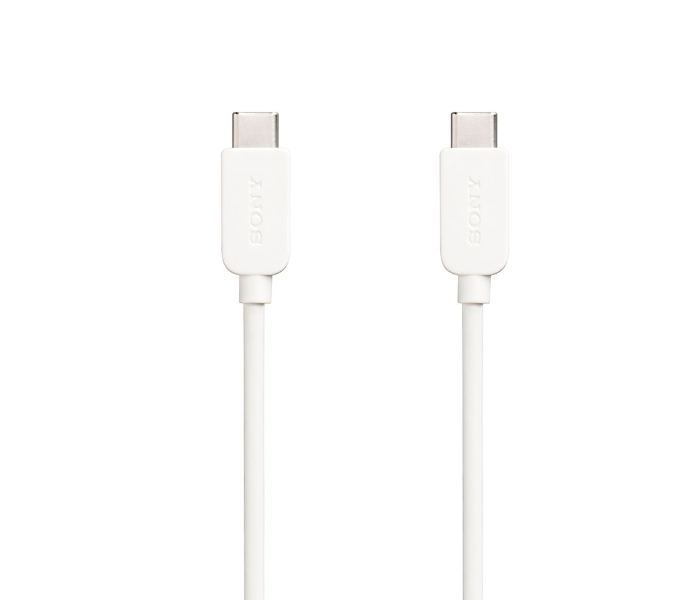 Sony SUA100 USB Type C to Type C Cable - White 1 in UAE