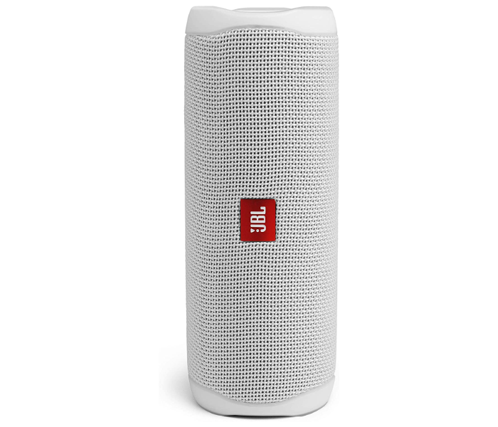 JBL Flip 5 Portable Waterproof Bluetooth Speaker - White 1 in UAE