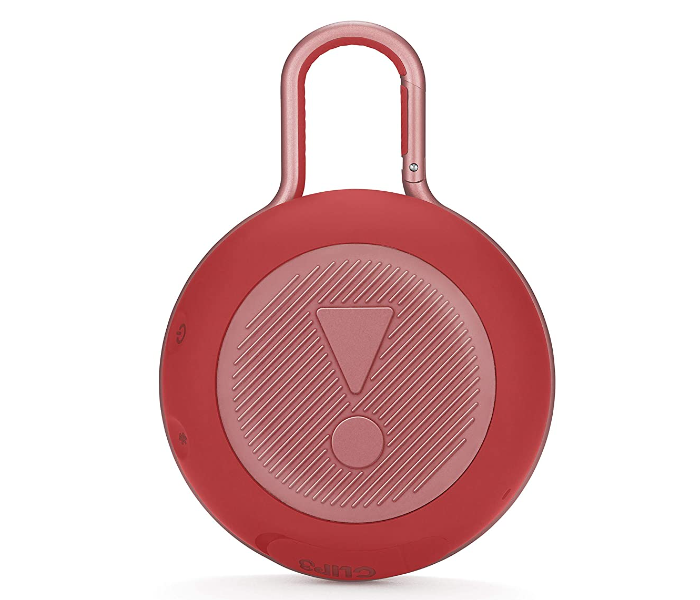JBL Clip 3 Portable Waterproof Bluetooth Speaker - Red 4 in UAE